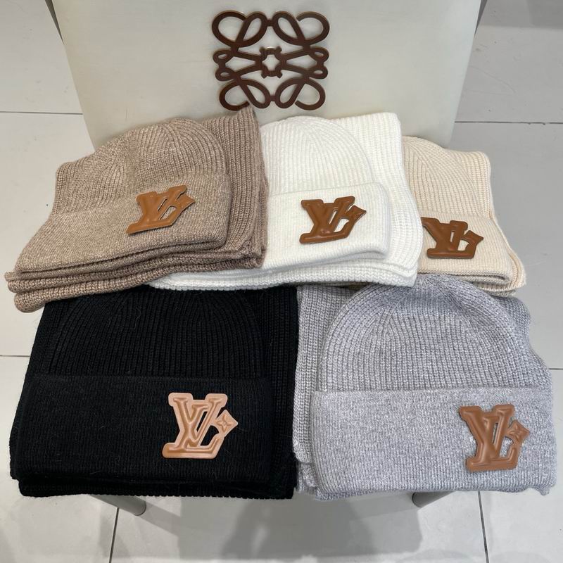 LV Scarf hat 091003